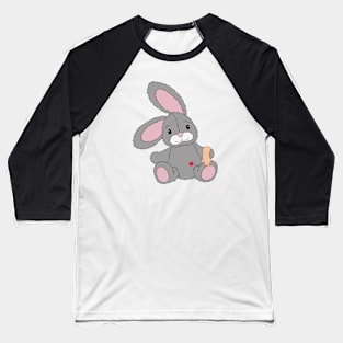 Stoma bunny (holding bag) Baseball T-Shirt